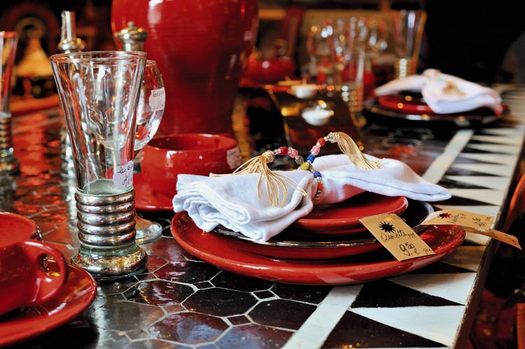 Service à café ou thé  Cuisine, arts de la table au Maroc 